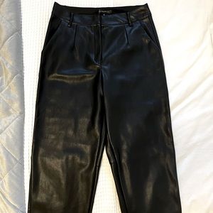 Dynamite Black Faux Leather Pant